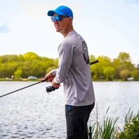 Preston Innovations Grey Performance Sun Shirt UPF-40